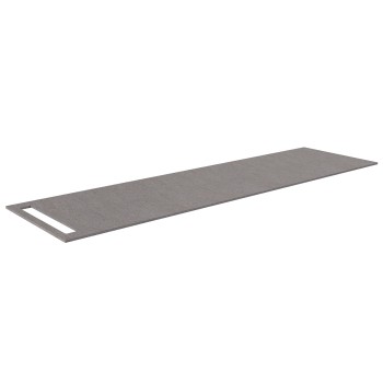 Darba virsma Kame Universal HPL ar dvieļu turētāju 170cm, Grey moon WP-1/16-3/H12