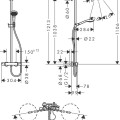 Hansgrohe Croma Select S280 dušas sistēma, 26790000