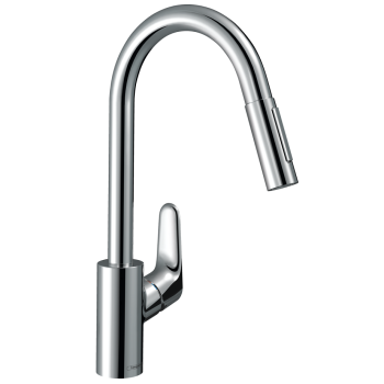 Смеситель для кухонной мойки Hansgrohe Focus M41 260 1jet, хром