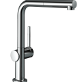 Virtuvės kriauklės maišytuvas Hansgrohe Talis M54 270 1jet, su ištraukiamu antgaliu, chromas