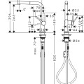 Hansgrohe Talis M54 Смеситель для кухни, 72808670