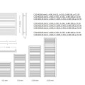 Instal Projekt Dvieļu žāvētājs CODE 500x1289mm, antracīts
