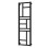 Instal Projekt Полотенцесушитель Mondrian 600x1440mm, melns