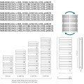 Instal Projekt Полотенцесушитель Nameles 500x1824mm, чёрный