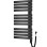 POP STAR Elektrinis rankšluosčių džiovintuvas 500x1295mm 600W, juodas C33