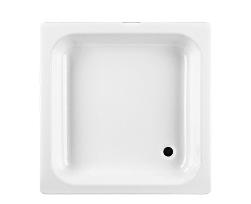 Dušo padėklas Jika Sofia, 800x800 mm, baltas plienas AntiSlip!