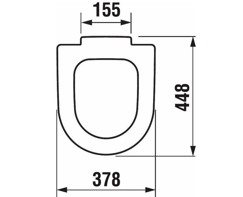 JIKA MIO WC крышка, H8927113000001