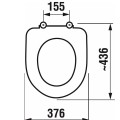 JIKA DEEP WC крышка, H8932813000001