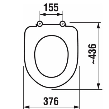 JIKA Lyra Baltic/DEEP WC крышка, H8932813000001