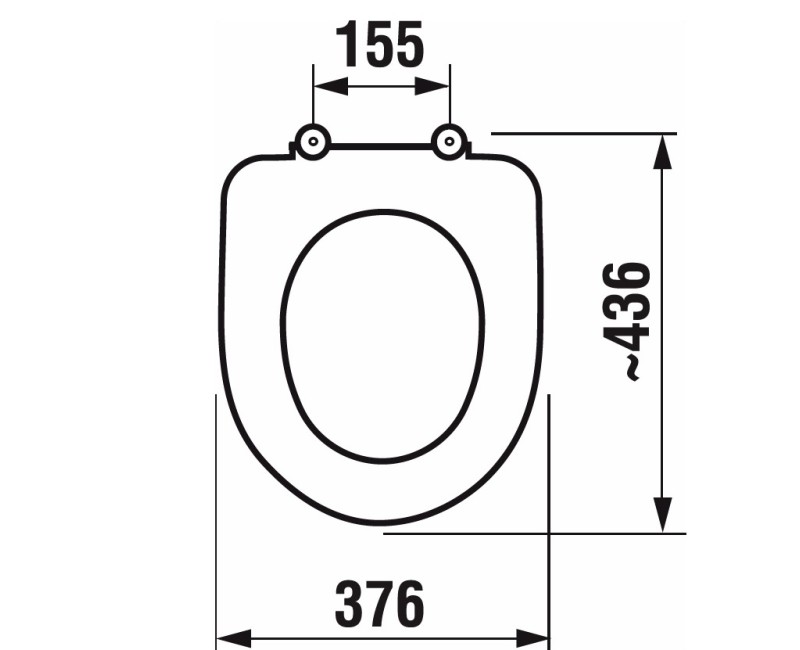 JIKA DEEP WC крышка, H8932813000001