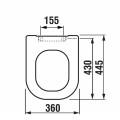 JIKA DEEP WC Soft Close крышка, H8936113000631