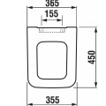 JIKA PURE WC крышка, H8934213000631