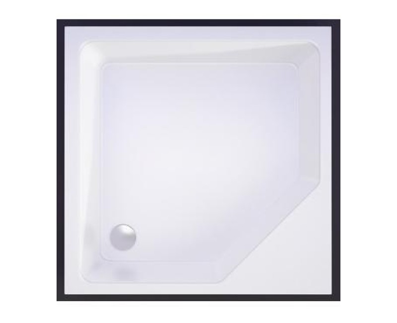 Vispool Kvadrātveida dušas paliktnis KD-90, 900x900