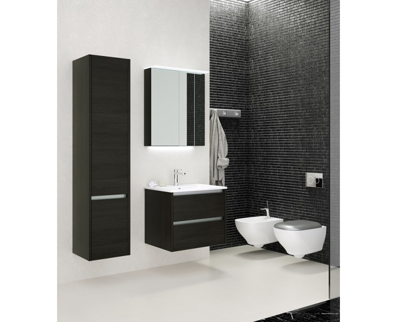 Kame City Spintelė po kriaukle 80cm, aliuminio profilis BU/8-3DR/1P1