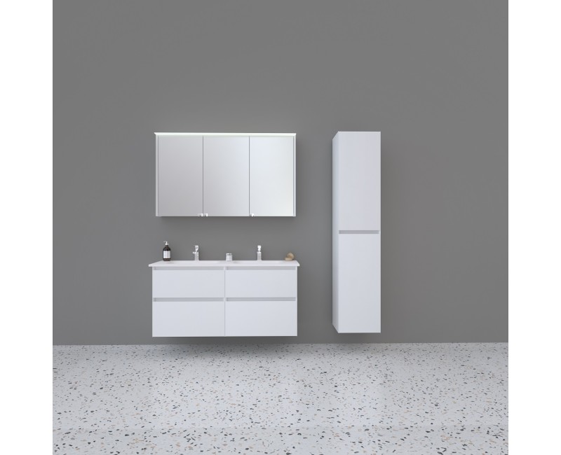 KAME Exclusive LOFT Шкафчик с зеркальными дверцами 100x71 cm, MC3DML/100-70/D02-LFT