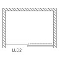 Roth Bīdāmās dušas durvis LLD2 1600mm
