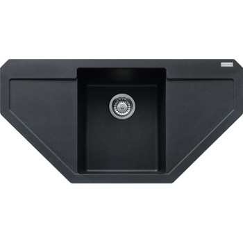 FRANKE Virtuves izlietne MARIS 96x50 cm, MRG 612-E, onyx