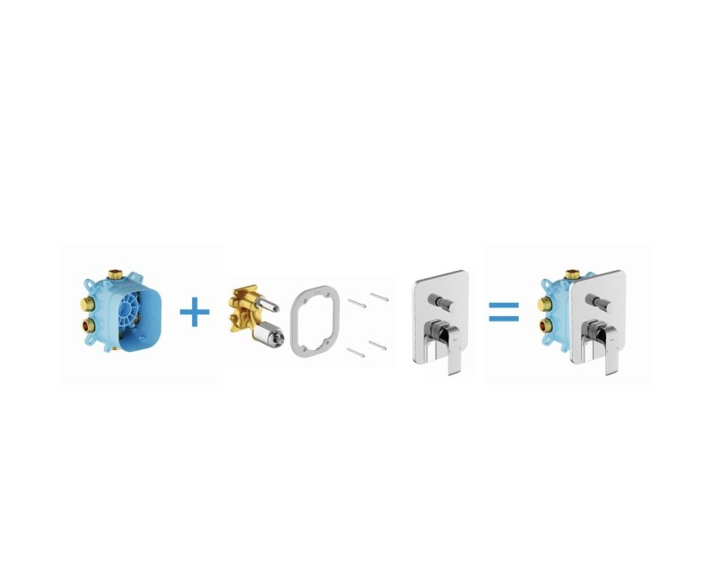 Įmontuojamas mechanizmas Ravak R-box Vari, X070139