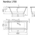 Vispool Vanna NORDICA 170x75