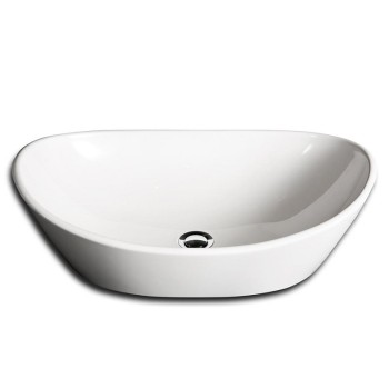 PAA IAMO/00 Amore kriauklė akmens masės 600x370mm balta