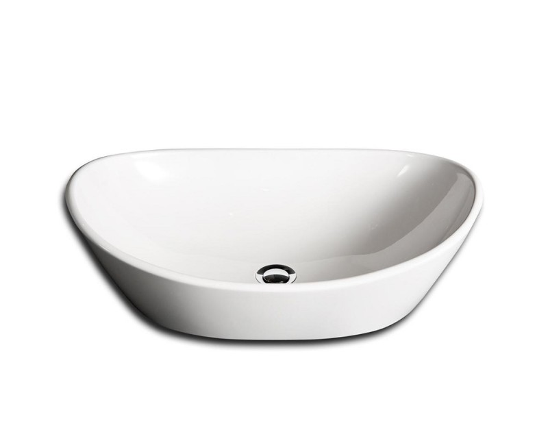 PAA IAMO/00 Amore kriauklė akmens masės 600x370mm balta