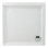Dušas paliktnis Paa CLASSIC KV90 Akmens masas 90x90cm, ar paneli Balts