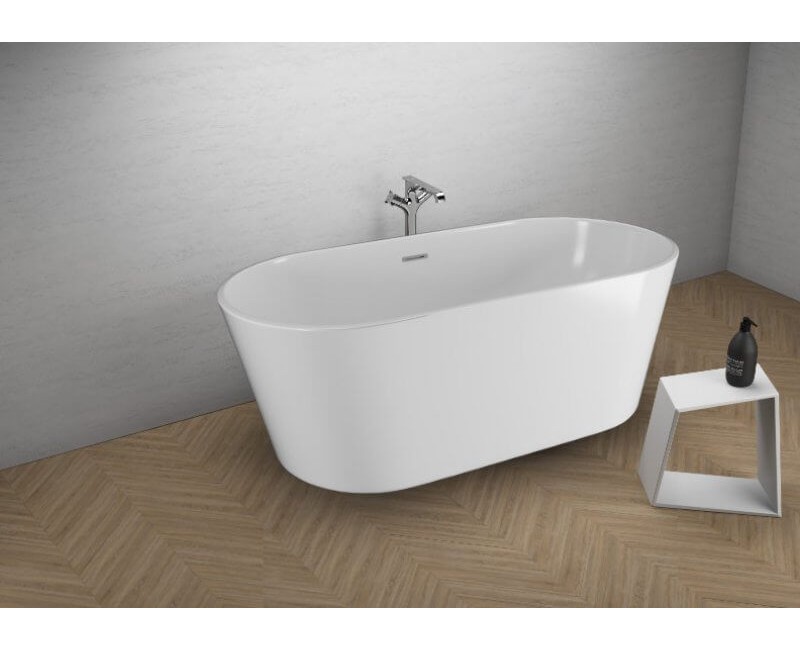 Polimat Laisvai stovinti vonia UZO 160x80 cm, 00221