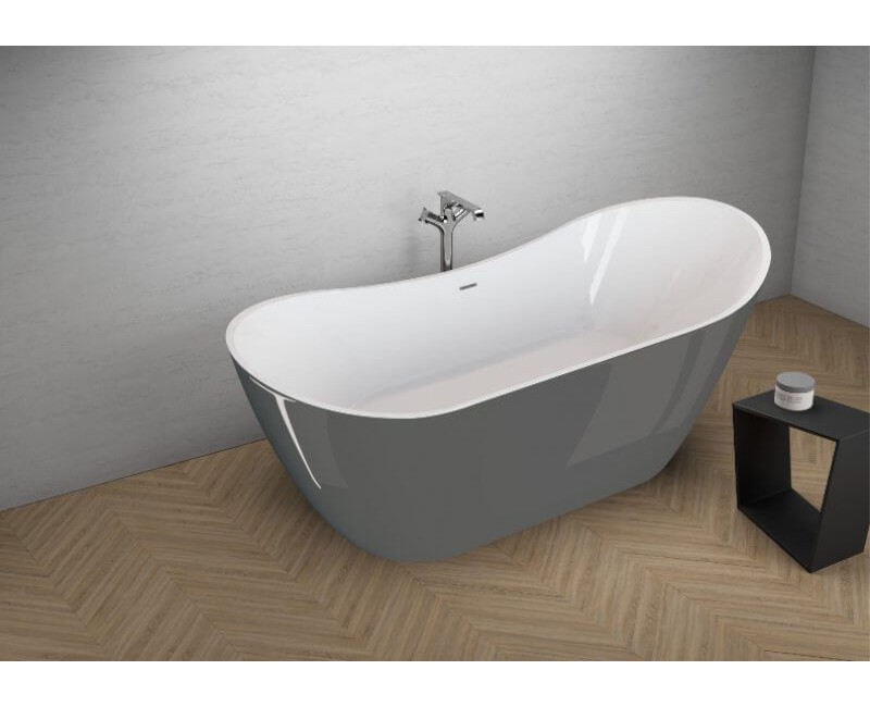 Polimat Brīvi stāvoša vanna ABI 180x80 cm, 00404