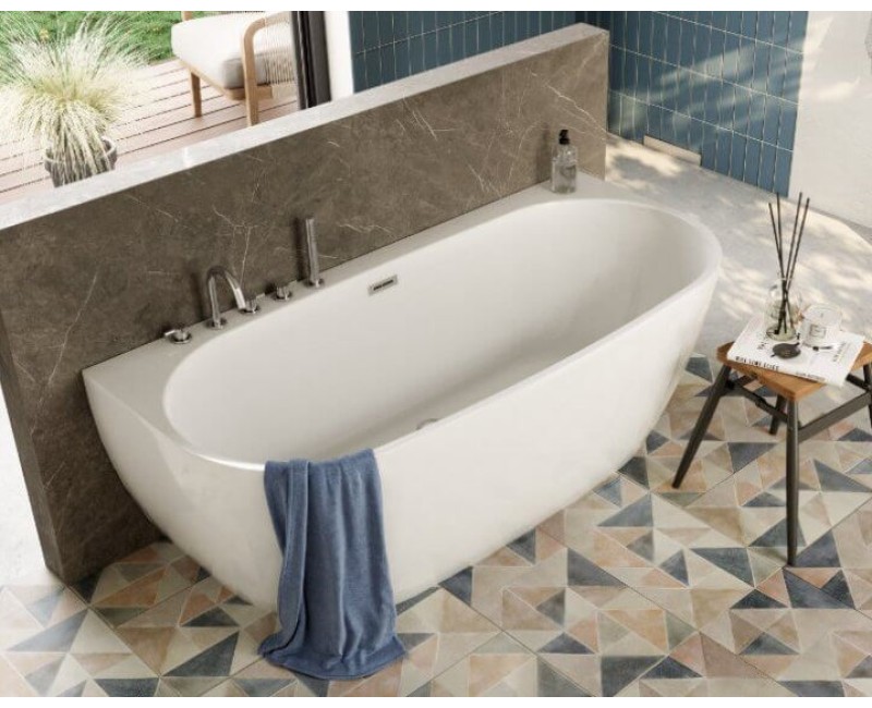Polimat Laisvai stovinti vonia RISA 170x80 cm, 00445