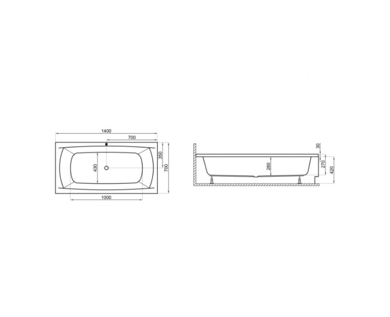 Polimat Vanna APRI 140x70 cm, 00370