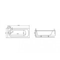 Polimat Vanna CLASSIC 170x75 cm, 00280