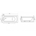 Polimat Vonia CLASSIC 180x80 cm, 00440