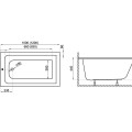 Polimat Vanna CAPRI 100x70 cm, 00846
