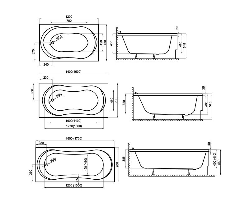 Polimat Vonia GRACJA 180x80 cm, 00010