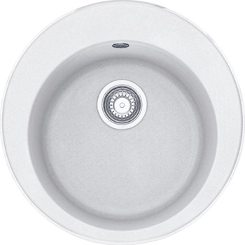FRANKE Virtuves izlietne RONDA 51cm ar pop-up, ROG 610-41, glaci