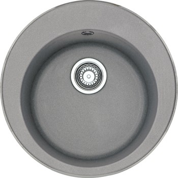 FRANKE Virtuves izlietne RONDA 51cm manual, ROG 610-41, steingra