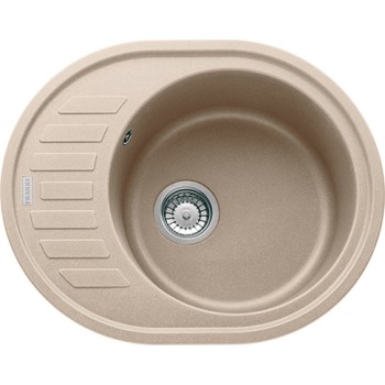 FRANKE Virtuves izlietne RONDA 62x50 cm, ROG 611-62 manual, beig