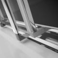 Radaway Taisnstūrio dušas kabina EVO DW+S 100x80 cm