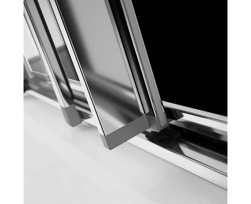 Radaway Taisnstūrio dušas kabina EVO DW+S 100x80 cm