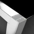 Radaway Taisnstūrio dušas kabina EVO DW+S 100x80 cm
