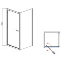 Radaway Душевой уголок прямоугольный TWIST DW+S 90x70 cm