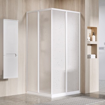 RAVAK Душевой уголок квадратный 2xSRV2S 80x80 cm, (1 сторона) белый