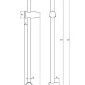 Ravak Dušas stienis 600mm 972.00
