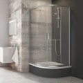 RAVAK Душевая кабина полукруглая BLCP4 Sabina 80x80