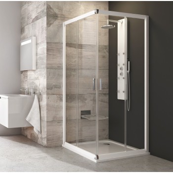 RAVAK Душевой уголок квадратный BLRV2 80x80cm, белый