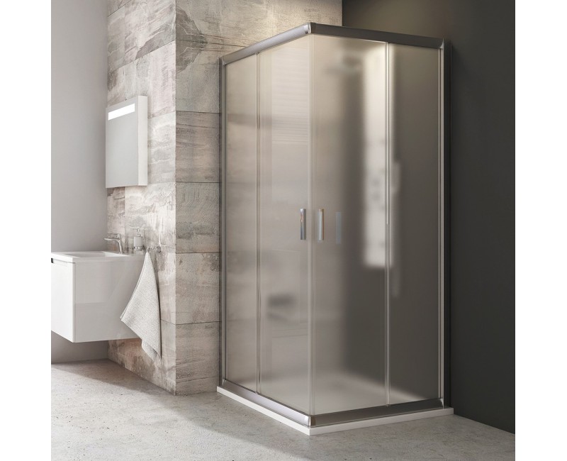 RAVAK Душевой уголок квадратный BLRV2 90x90cm, сатин