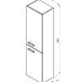 RAVAK Augstais skapis SB Chrome 350 L, balts