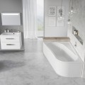 Ravak Stūra vanna CHROME 160x105 L