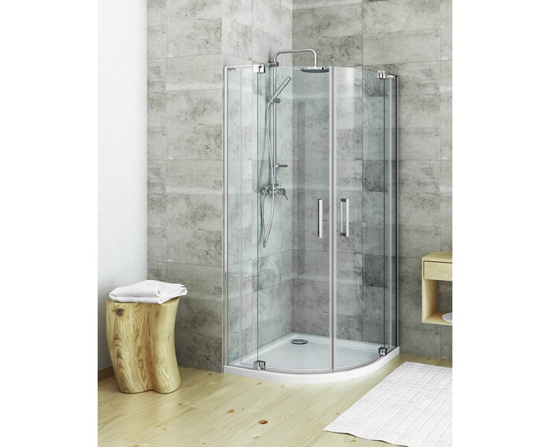 Roth Душевой уголок полукруглый GR2N 90-100x90-1000cm