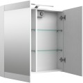 SERENA Retro Vannas istabas spoguļskapītis 80 cm ar LED 1302511